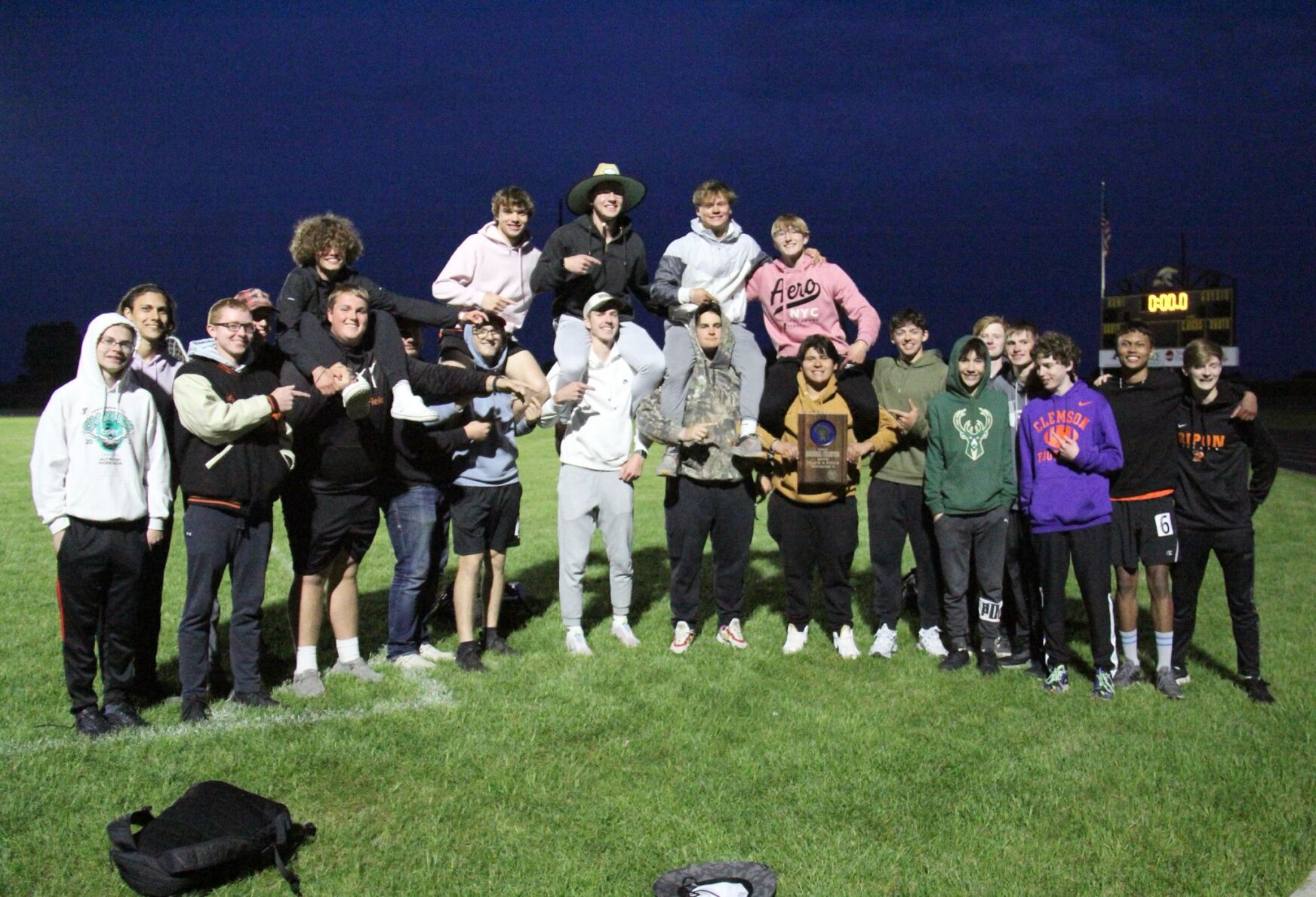 Ripon Tiger boys track regional title